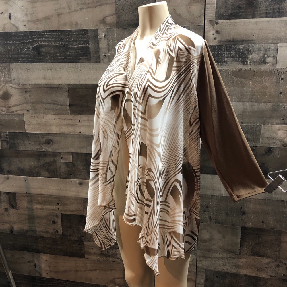 Travellers by Chico’s Open Cardigan SZ Small